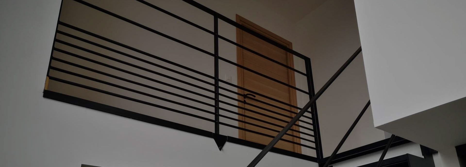 Escalier métallique à Lille